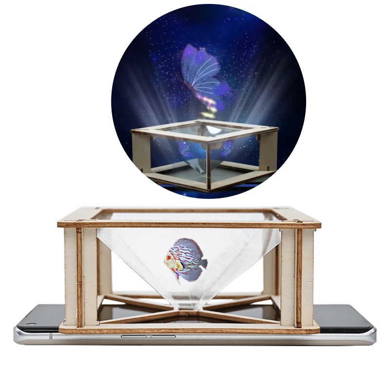Science Project - Zestaw do samodzielnego montażu holograficznego projektora