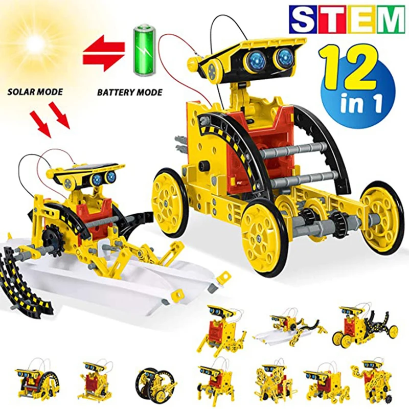 12 w 1 Eksperyment naukowy Rob – Science Project Robot recenzja i cena