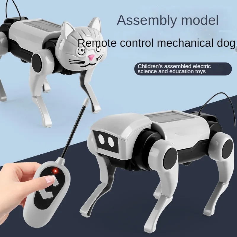 Solar Rc Robot Dog Kids Toy Sc – Science Project Robot recenzja i cena