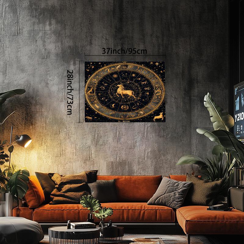 Elegancki gobelin z konstelacj – Star Map Poster recenzja i cena