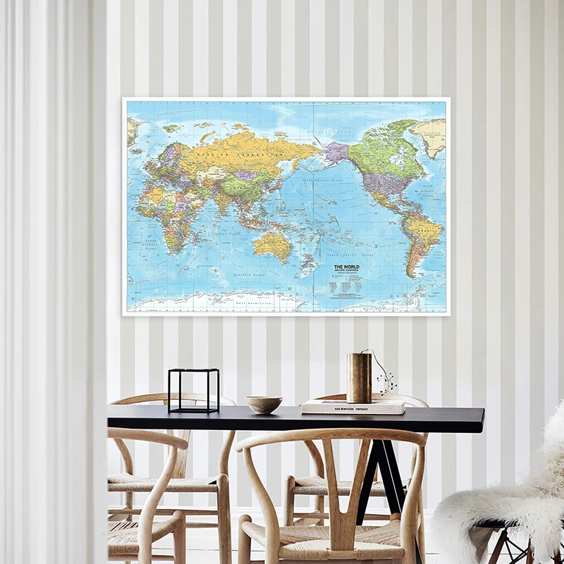 Mapa świata 2012 Tkanina Duży  – Star Map Poster recenzja i cena