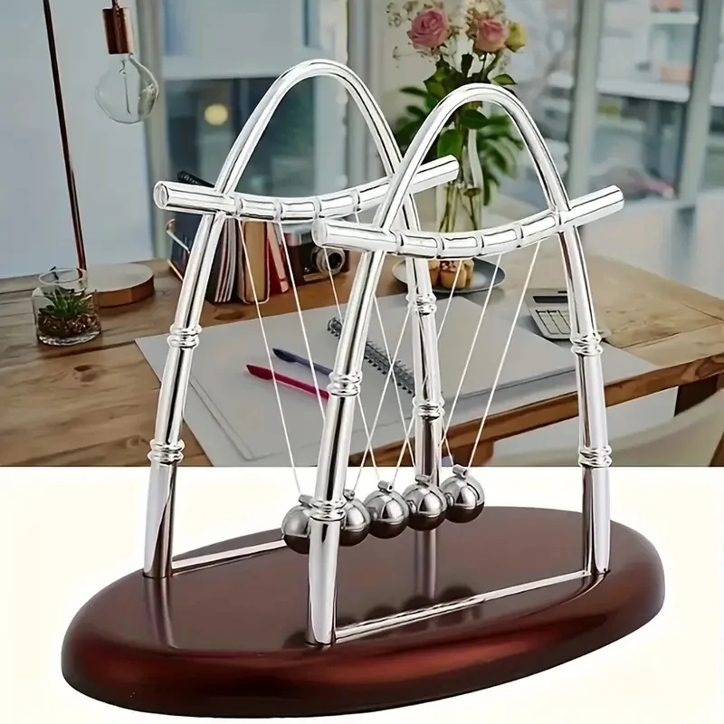 Wahadło Newtona ze stalowymi k – Newton Cradle Large recenzja i cena