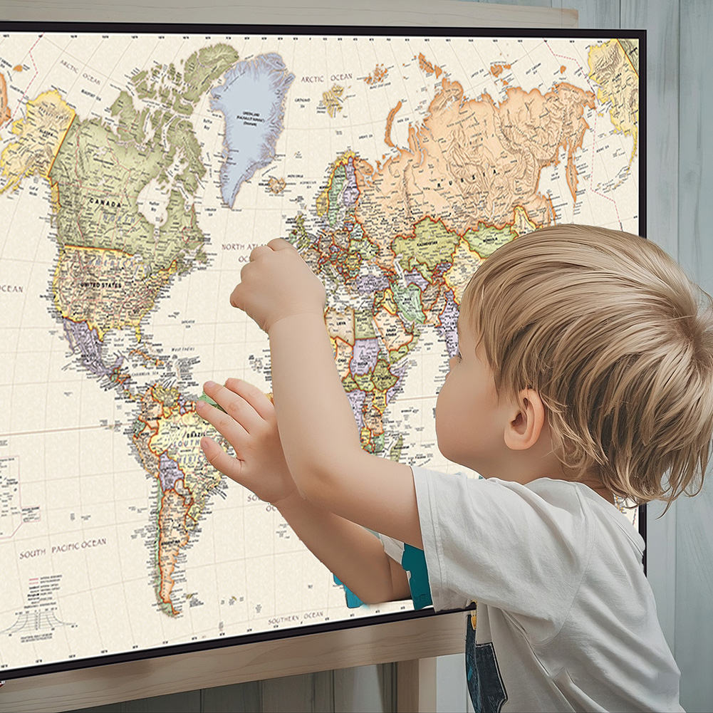 Vintage wiszący plakat mapa św – Star Map Poster recenzja i cena