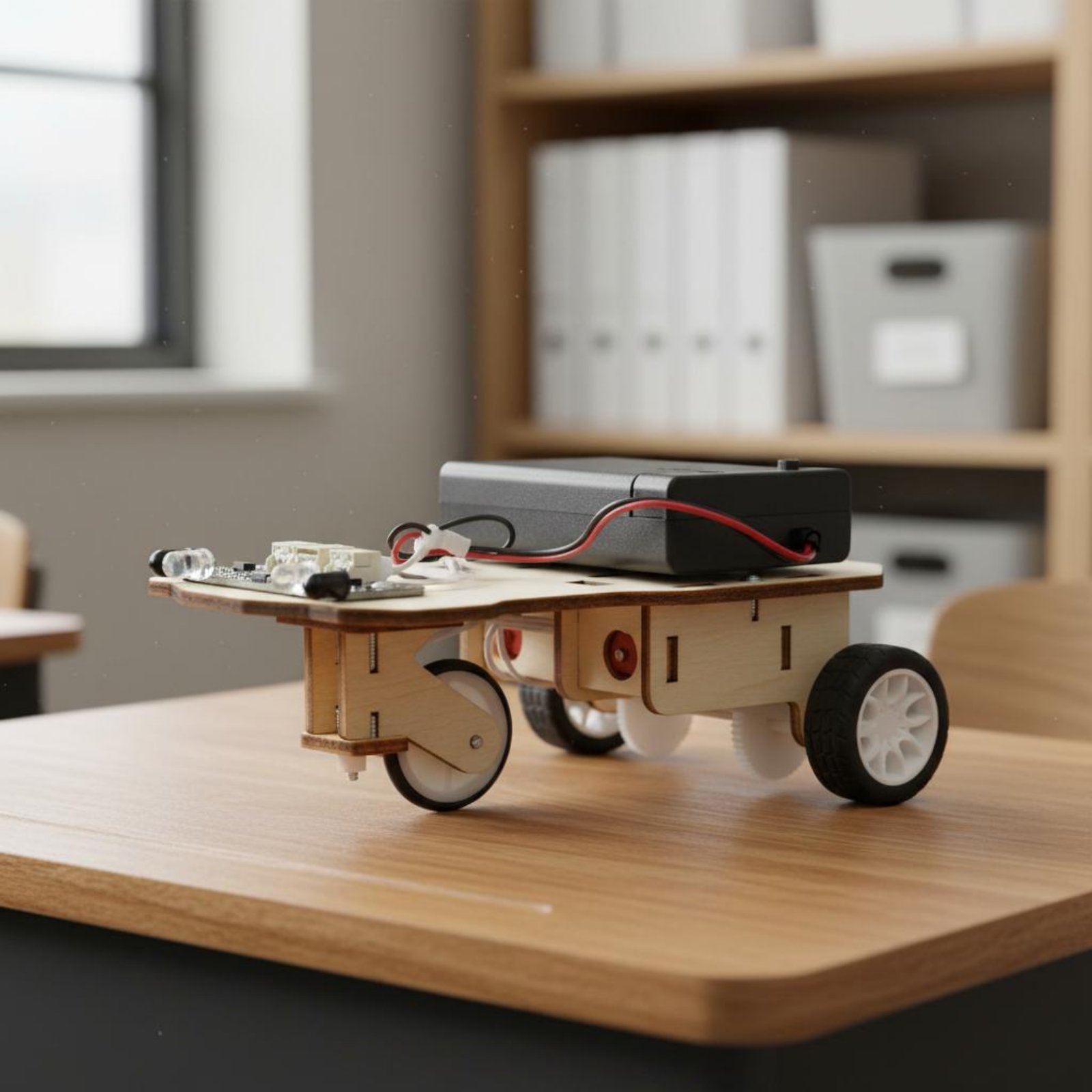 Drewniany Inteligentny Zestaw  – Science Robotics recenzja i cena